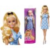 Barbie Fashionistas - Bábika v modrej sukni s mašličkami Barbie Fashionistas - Bábika v modrej sukni s mašličkami