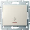 Kanlux LOGI 25141 Schodišťový vypínač s LED 10AX - 250V~,krémový Kanlux LOGI 25141 Schodišťový vypínač s LED 10AX - 250V~,krémový