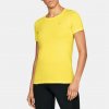 Tričko UNDER ARMOUR HeatGear Armour SS W žlté Žltá XS Tričko UNDER ARMOUR HeatGear Armour SS W žlté Žltá XS