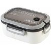 Livefy obedový box s príborom Lunch 1,2 l biely