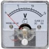 Analógový voltmeter 15V štvorcový Analógový voltmeter 15V štvorcový