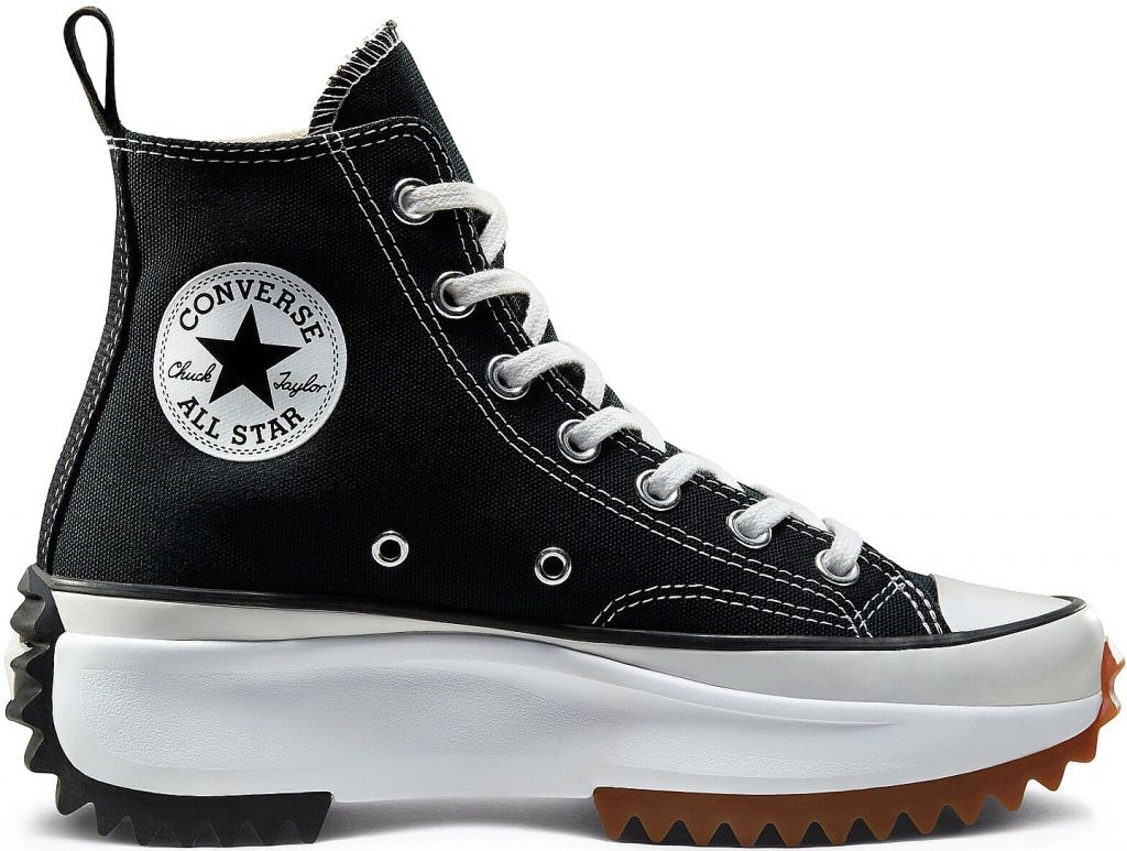 Converse Run Star Hike JWA Hi 166800 Black White Gum