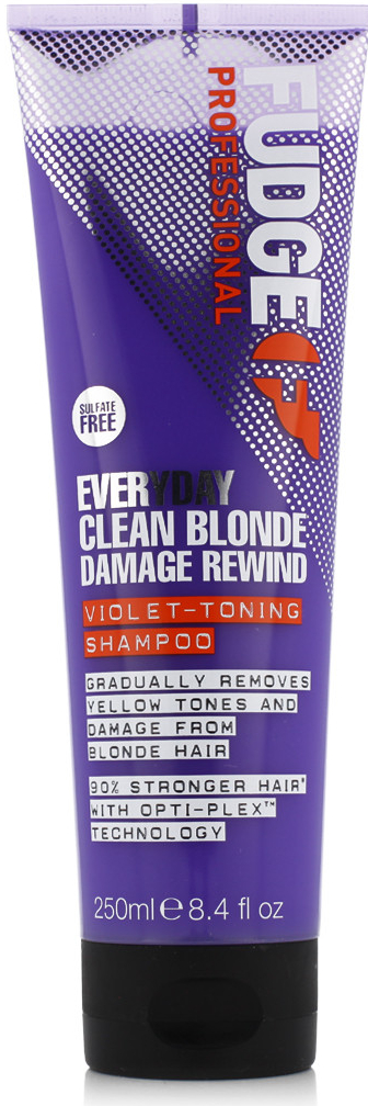 Fudge Everyday Clean Blonde Damage Rewind Shampoo 250 ml