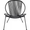 STRING Záhradné kreslo, 73 × 62 × 77 cm, kov, plast, čierne STRING Záhradné kreslo, 73 × 62 × 77 cm, kov, plast, čierne