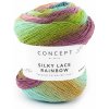SILKY LACE RAINBOW Katia Farby SILKY LACE RAINBOW: 305 tyrkysová-pistáciová-ružová SILKY LACE RAINBOW Katia Farby SILKY LACE RAINBOW: 305 tyrkysová-pistáciová-ružová