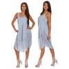 Fashionweek Dámske oversize šaty z bavlny TC665 Farba: Šedá, Veľkosť: Universal Fashionweek Dámske oversize šaty z bavlny TC665 Farba: Šedá, Veľkosť: Universal