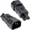 Premium Cord adaptér IEC C14 na IEC C5 trojlístek 230V 10A Premium Cord adaptér IEC C14 na IEC C5 trojlístek 230V 10A