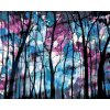 ZUTY Maľovanie podľa čísel - TEMNÝ LES S MODROFIALOVOU OBLOHOU Rámovanie: bez rámu a bez vypnutia plátna, Rozmer: 40x50 cm ZUTY Maľovanie podľa čísel - TEMNÝ LES S MODROFIALOVOU OBLOHOU Rámovanie: bez rámu a bez vypnutia plátna, Rozmer: 40x50 cm