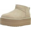 Ugg čižmy Classic mini platf hnedé