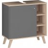 Madera Skrinka pod umývadlo, 60 × 33 × 65 cm, AM-SHT-652-00 Madera Skrinka pod umývadlo, 60 × 33 × 65 cm, AM-SHT-652-00