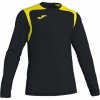 Joma Dres T-SHIRT CHAMPION V BLACK-YELLOW L/S Veľkosť: M Joma Dres T-SHIRT CHAMPION V BLACK-YELLOW L/S Veľkosť: M