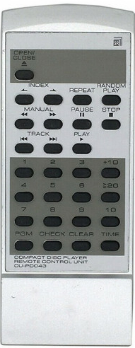 Diaľkový ovládač Emerx Pioneer CU-PD043, PWW1056
