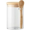 BOROSPOON sklenená dóza s bambusovým uzáverom BOROSPOON sklenená dóza s bambusovým uzáverom