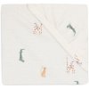 Jollein Plachta napínacia 40/50 x 80/90 cm Jungle Jambo 50x90 biela Jollein Plachta napínacia 40/50 x 80/90 cm Jungle Jambo 50x90 biela
