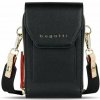 Dámska crossbody peňaženka Bugatti Ella čierna Dámska crossbody peňaženka Bugatti Ella čierna