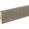 Soklová lišta Skandor dub svetlo sivý FU60L 19x58x2400 mm Soklová lišta Skandor dub svetlo sivý FU60L 19x58x2400 mm