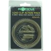 Korda Montáž Lead Clip Action Pack 5 ks Gravel Korda Montáž Lead Clip Action Pack 5 ks Gravel