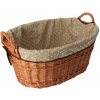 ČistéDrevo Prútený kôš na bielizeň obšitý MIA I - prírodný ČistéDrevo Prútený kôš na bielizeň obšitý MIA I - prírodný
