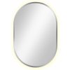 Baltica Design Tiny Border Pastille zrkadlo 40x95 cm oválne s osvetlením strieborná 5904107904788 Baltica Design Tiny Border Pastille zrkadlo 40x95 cm oválne s osvetlením strieborná 5904107904788