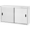 Závesná skrinka s posuvnými dvierkami, zváraná, hĺbka 400 mm, 800x400x(H)600mm Závesná skrinka s posuvnými dvierkami, zváraná, hĺbka 400 mm, 800x400x(H)600mm