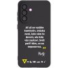 Picasee silikónový čierny obal pre Samsung Galaxy A36 5G - Kazma - SVĚT PATŘÍ TĚM, CO SE NEPOSEROU Picasee silikónový čierny obal pre Samsung Galaxy A36 5G - Kazma - SVĚT PATŘÍ TĚM, CO SE NEPOSEROU