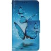 Puzdro TopQ iPhone 13 flipové Modrí motýliky 66340 Puzdro TopQ iPhone 13 flipové Modrí motýliky 66340