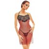 Spodné prádlo - Fantasme chemise XXL/XXXL (čierna/červená) Spodné prádlo - Fantasme chemise XXL/XXXL (čierna/červená)