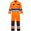 Portwest TX55 Nantes Hi-Vis kombinéza oranžová-Navy L