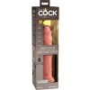 King Cock Elite - realistický vibrátor s prísavkou 23 cm - naturálny King Cock Elite - realistický vibrátor s prísavkou 23 cm - naturálny