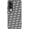 Picasee silikónový čierny obal pre Vivo V50 Lite 5G - Separ - White On Black 2 Picasee silikónový čierny obal pre Vivo V50 Lite 5G - Separ - White On Black 2