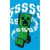 Carbotex Detský uterák Minecraft Creeper Explode 30 x 50 cm