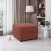 Super strečové poťahy RUBINIA tehlová taburetka (40 - 60 cm) Doprava zadarmo Super strečové poťahy RUBINIA tehlová taburetka (40 - 60 cm) Doprava zadarmo