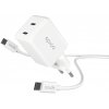 Epico UltraBoost GaN 35W síťová rychlonabíječka EA35 + 1,2m USB-C kabel - bílá Epico UltraBoost GaN 35W síťová rychlonabíječka EA35 + 1,2m USB-C kabel - bílá