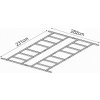 Podlahová konštrukcia na domček Strend Pro, pre 2172913, 231x282 cm