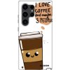 Picasee Fashion Case PowerShare pro Samsung Galaxy S24 Ultra S928B 5G - Cute coffee Picasee Fashion Case PowerShare pro Samsung Galaxy S24 Ultra S928B 5G - Cute coffee