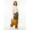 Fashion&CO Dámska crossbody kabelka 2407 cross žltá Fashion&CO Dámska crossbody kabelka 2407 cross žltá