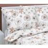 Bellatex bavlna obliečky Kvet lososová 140x200 70x90 Bellatex bavlna obliečky Kvet lososová 140x200 70x90