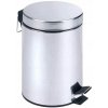 Banquet Kúpeľňový kôš nerezová oceľ 12 l strieborný