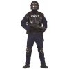 Kostým S.W.A.T. policajt protiteroristická jednotka čierny M Kostým S.W.A.T. policajt protiteroristická jednotka čierny M