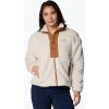 Dámska mikina Columbia Boundless Discovery Sherpa Full Zip II chalk/camel brown Dámska mikina Columbia Boundless Discovery Sherpa Full Zip II chalk/camel brown