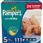 Pampers Active baby 5 junior plienky 111ks