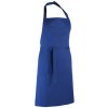 Premier Workwear Klasická zástera za krk PR150 Royal Pantone 286 72 x 86 cm