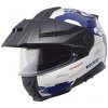 Výklopná prilba Schuberth E2 Atlas biela/modrá XL 61 Výklopná prilba Schuberth E2 Atlas biela/modrá XL 61
