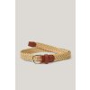 OPASOK GANT ROPE LOOK BRAIDED BELT CARAMEL BEIGE OPASOK GANT ROPE LOOK BRAIDED BELT CARAMEL BEIGE