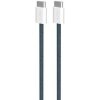 Kábel PURO Fabrik 2.0 opletený nabíjací a dátový 60W USB-C / USB-C pre iPhone / iPad / MacBook / AirPods - 1,5 m PUCCCFABK415MTDKBLUE Kábel PURO Fabrik 2.0 opletený nabíjací a dátový 60W USB-C / USB-C pre iPhone / iPad / MacBook / AirPods - 1,5 m PUCCCFABK415MTDKBLUE