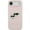Kryt na mobil Karl Lagerfeld Liquid Silicone Double Heads MagSafe zadný kryt pre iPhone 17 Air Pink Kryt na mobil Karl Lagerfeld Liquid Silicone Double Heads MagSafe zadný kryt pre iPhone 17 Air Pink