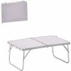 Garden Line Skládací kempingový turistický stůl Komo 60 cm bílý Garden Line Skládací kempingový turistický stůl Komo 60 cm bílý