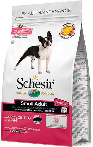 Schesir Dog Small Adult Bravčová šunka s ryžou 0,8 kg