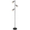 GLOBO 54308S HUBERTUS stojacia lampaV1540mm 3xE14 matná čierna, dymová GLOBO 54308S HUBERTUS stojacia lampaV1540mm 3xE14 matná čierna, dymová