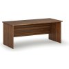 Kancelársky písací stôl PRIMO WOOD, 180x80 cm, orech Kancelársky písací stôl PRIMO WOOD, 180x80 cm, orech